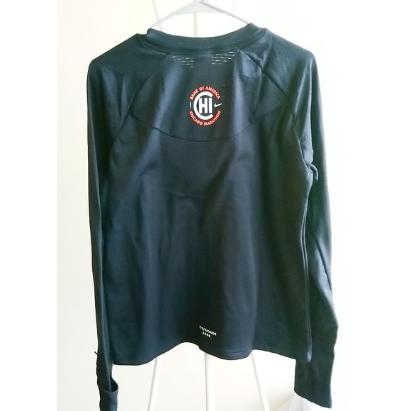 Nike Mens Therma fit Chicago Element Running Crew Top Black Sz-M NWT - Picture 3 of 5